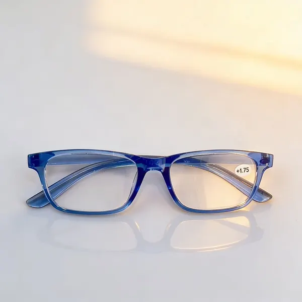 Lentes de Lectura Plastico Rectangular Mujer Hombre Graduacion 1.75