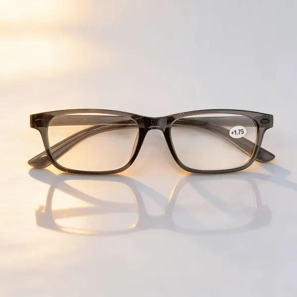 Lentes de Lectura Plastico Rectangular Mujer Hombre Graduacion 1.75