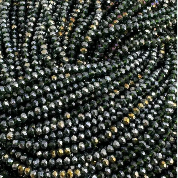 Cuentas de Cristal 4mm para Bisuteria DIY Pulseras Collares Manualidades