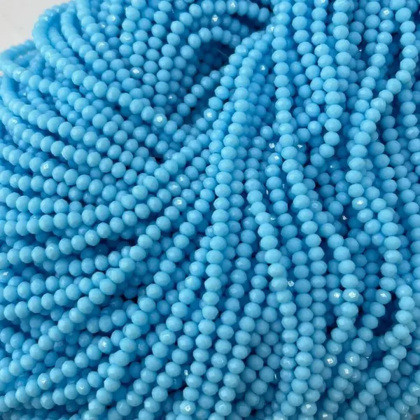 Cuentas de Cristal 4mm para Bisuteria DIY Pulseras Collares Manualidades