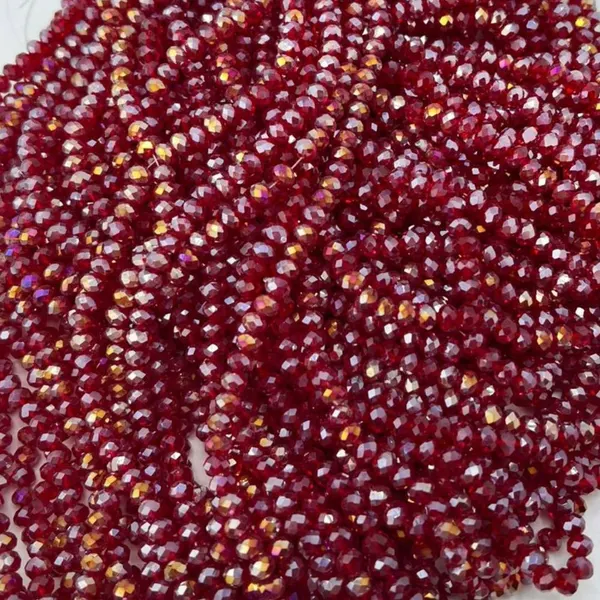 Cuentas de Cristal 6mm para Bisuteria DIY Pulseras Collares Manualidades