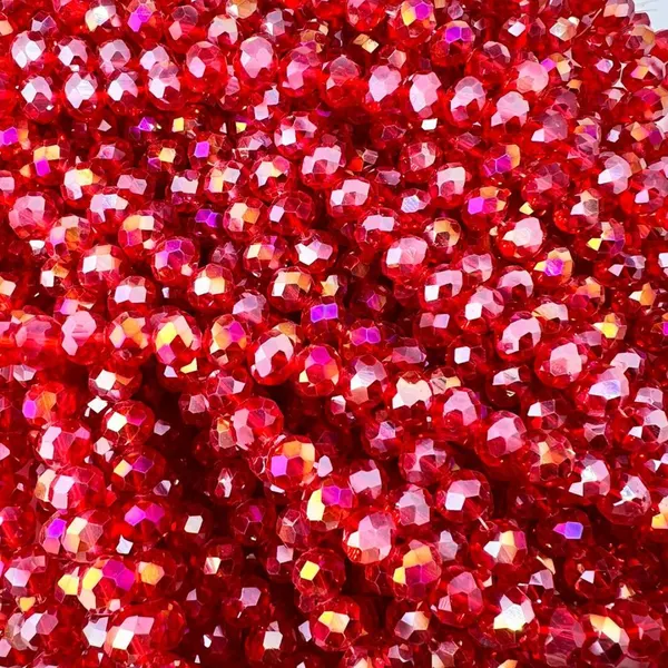 Cuentas de Cristal 10mm para Bisuteria DIY Pulseras Collares Manualidades
