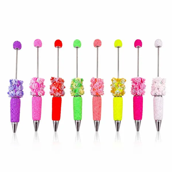 Pack 8 Plumas Rosas y Mariposas Mix