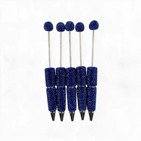 Pack 5 Plumas con Cristal Tornasol