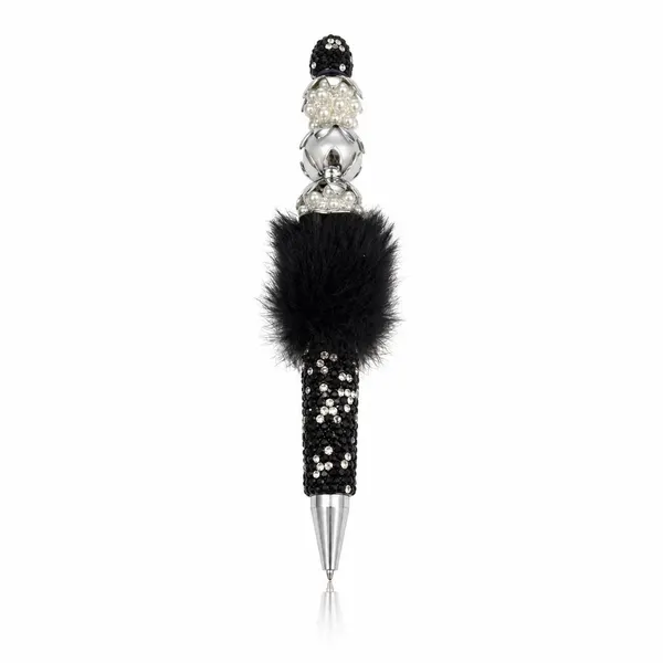 Pluma con Cristal Especial con Cuentas