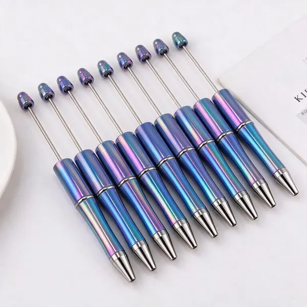 Pack de 10 Plumas Violeta Tornasol