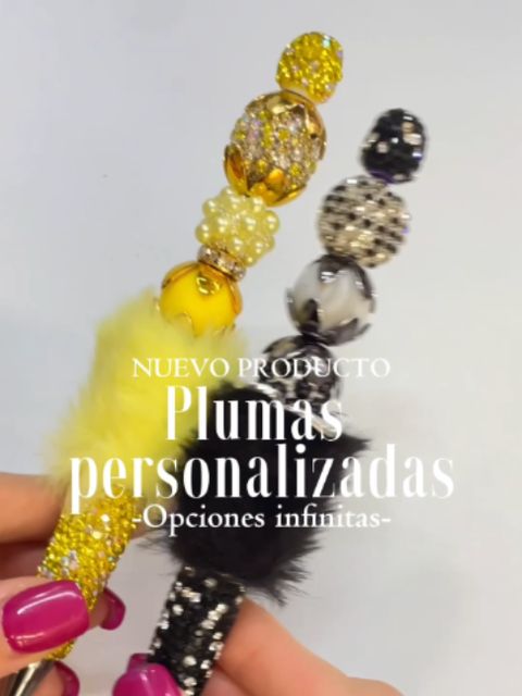 ¡Ya están aquí! La nuevas plumas personalizadas — video de TikTok
